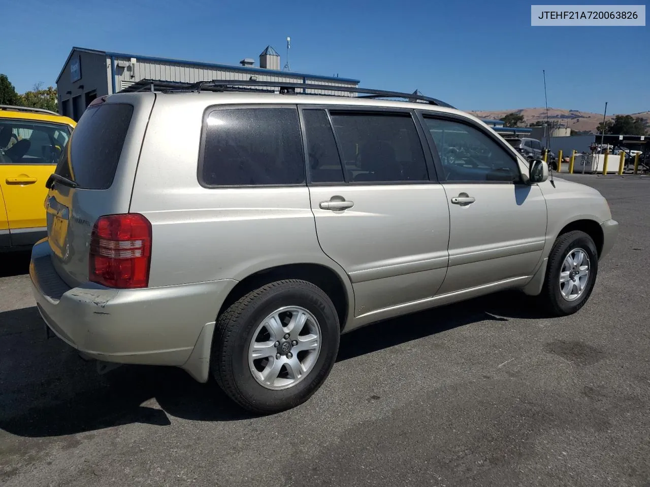 2002 Toyota Highlander Limited VIN: JTEHF21A720063826 Lot: 69156654