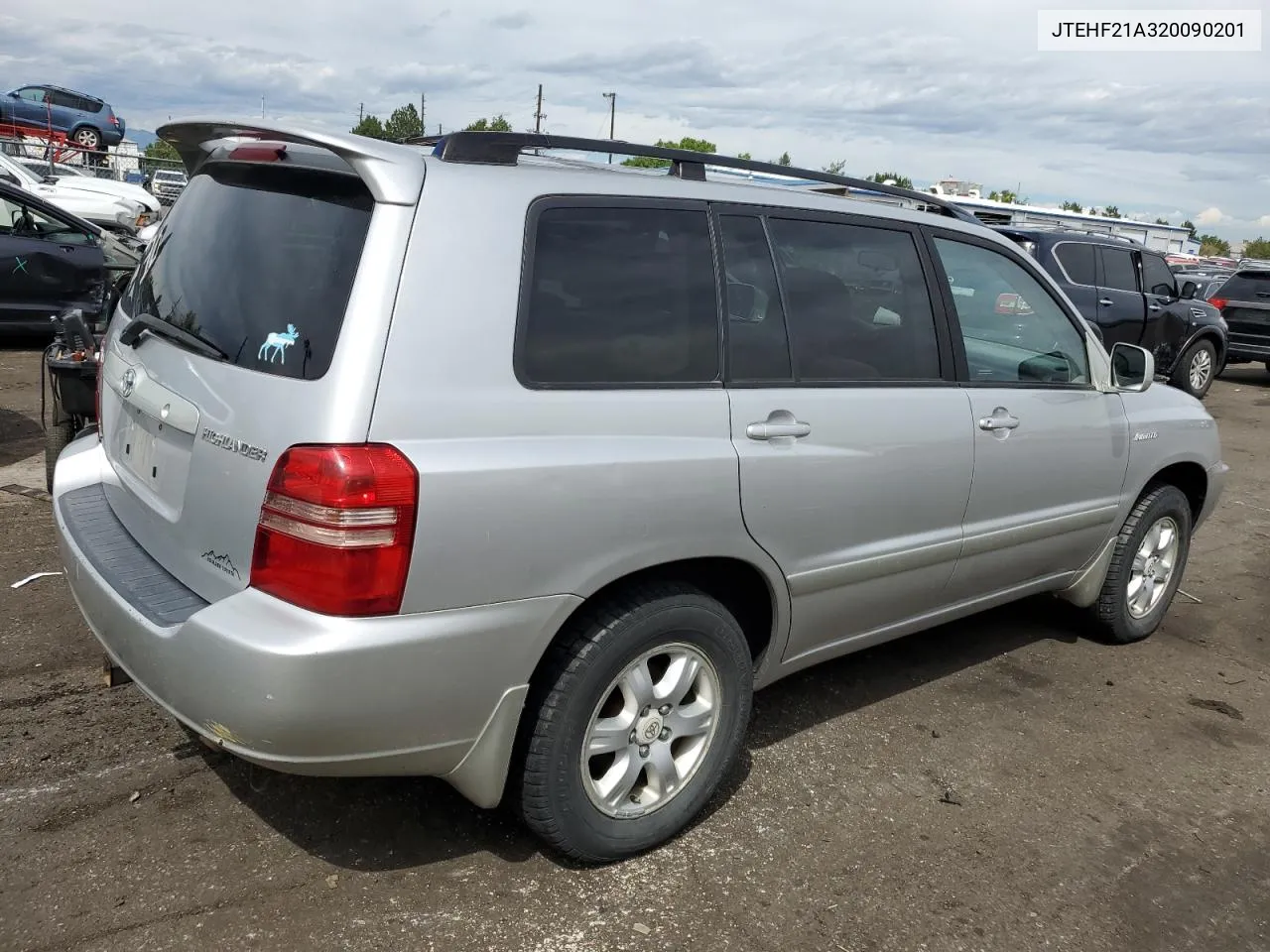 2002 Toyota Highlander Limited VIN: JTEHF21A320090201 Lot: 69229014