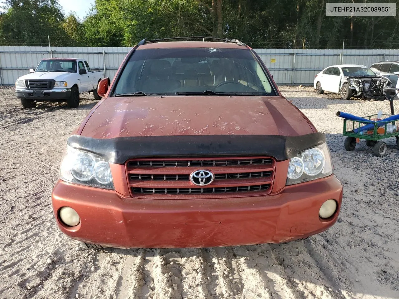 2002 Toyota Highlander Limited VIN: JTEHF21A320089551 Lot: 69381514