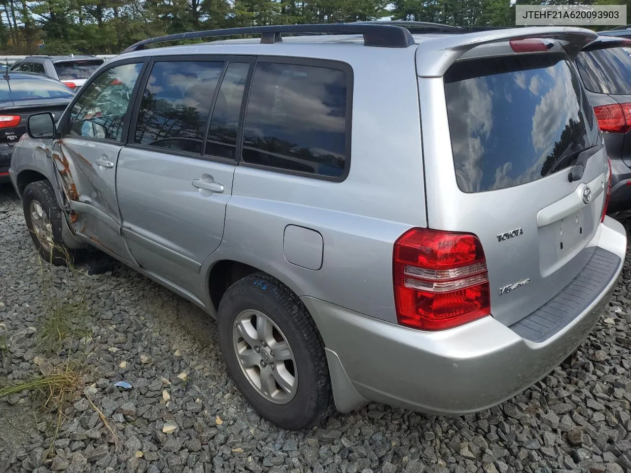 2002 Toyota Highlander Limited VIN: JTEHF21A620093903 Lot: 69442484