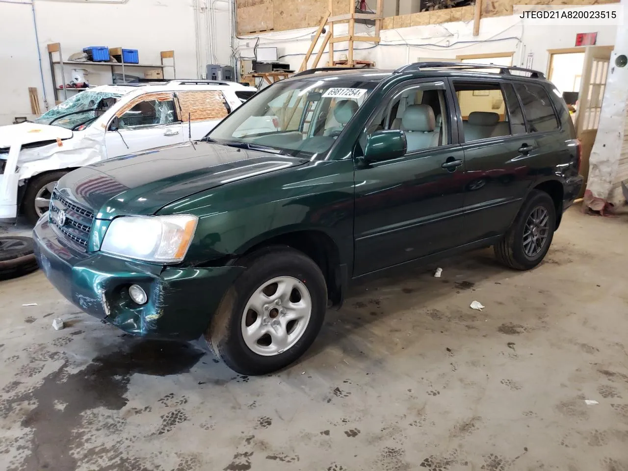 JTEGD21A820023515 2002 Toyota Highlander