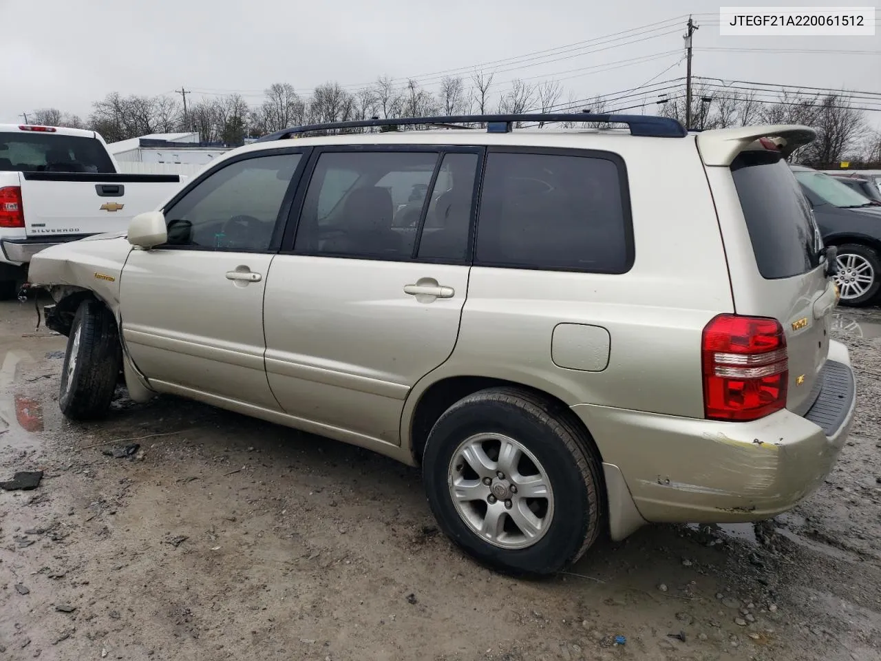 2002 Toyota Highlander Limited VIN: JTEGF21A220061512 Lot: 70462164