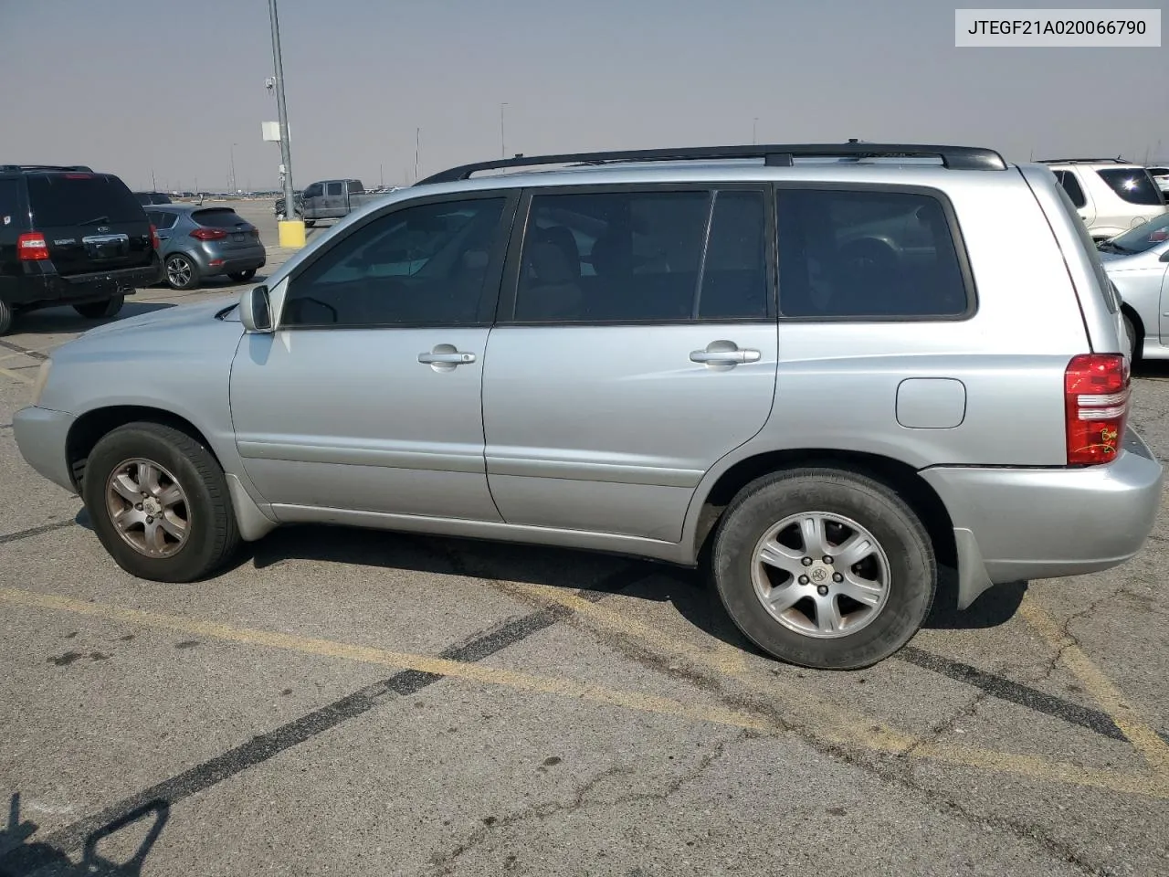 2002 Toyota Highlander Limited VIN: JTEGF21A020066790 Lot: 71077354