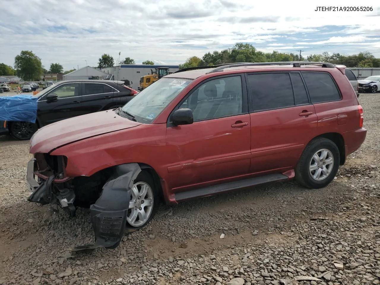 2002 Toyota Highlander Limited VIN: JTEHF21A920065206 Lot: 72226864