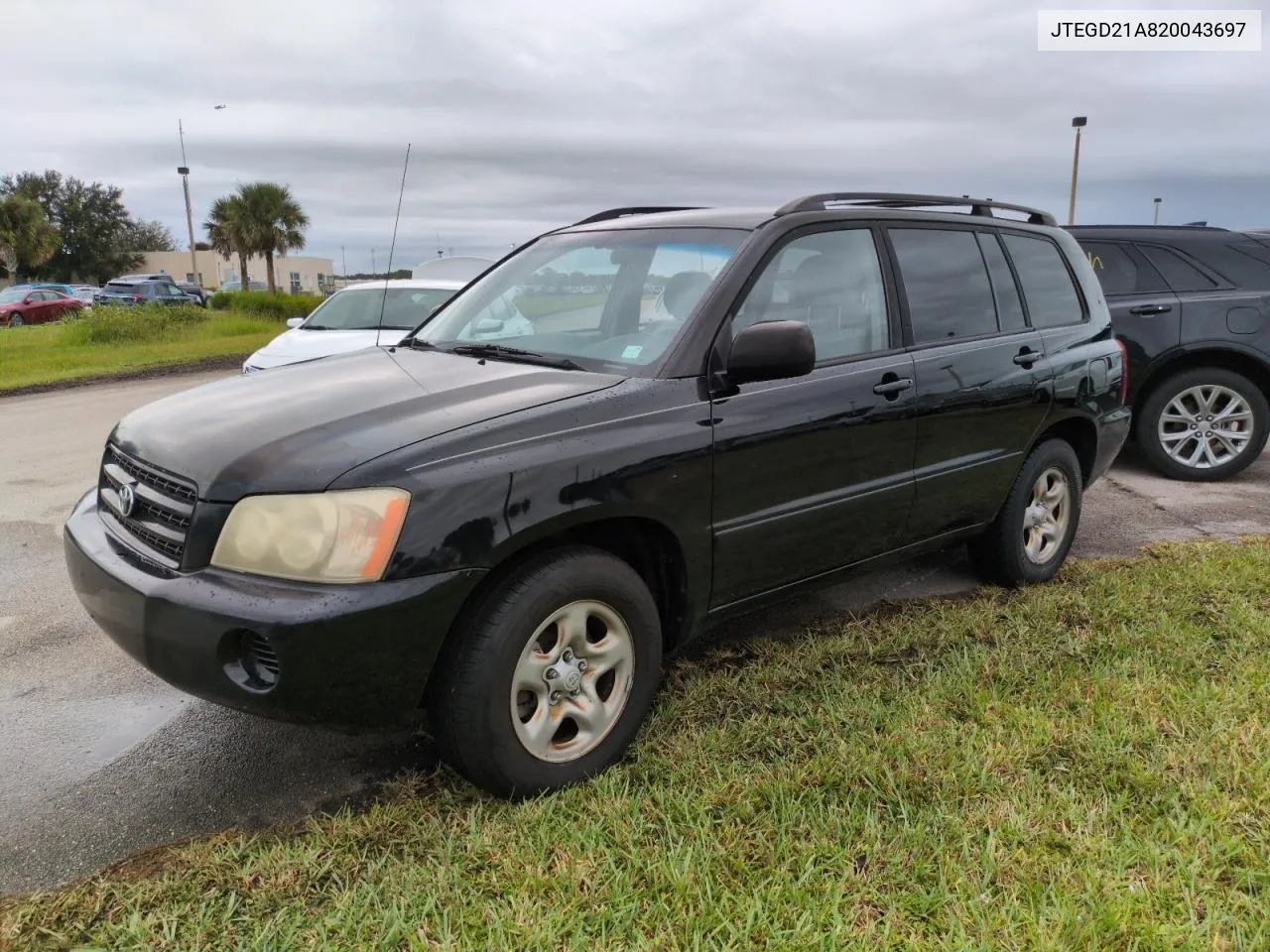 2002 Toyota Highlander VIN: JTEGD21A820043697 Lot: 73974894