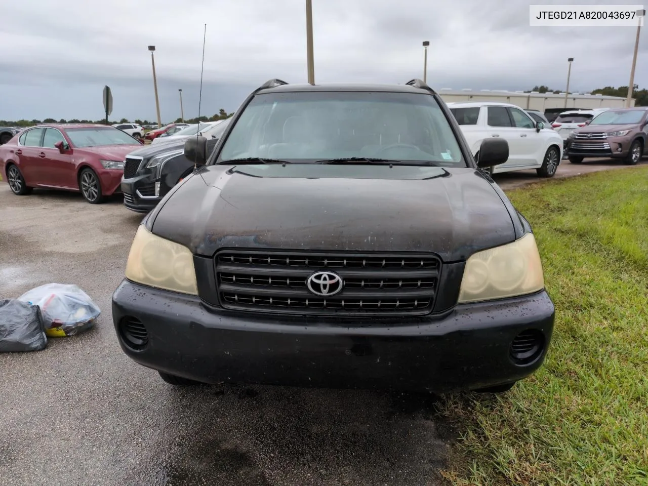 2002 Toyota Highlander VIN: JTEGD21A820043697 Lot: 73974894