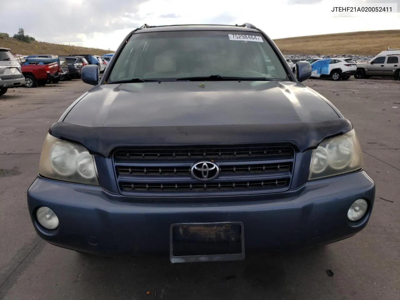 2002 Toyota Highlander Limited VIN: JTEHF21A020052411 Lot: 75298464