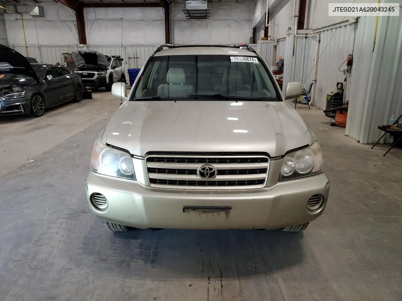 JTEGD21A620043245 2002 Toyota Highlander