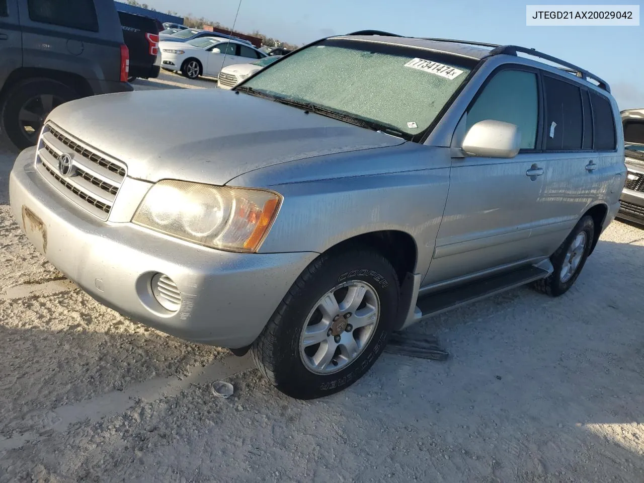 JTEGD21AX20029042 2002 Toyota Highlander