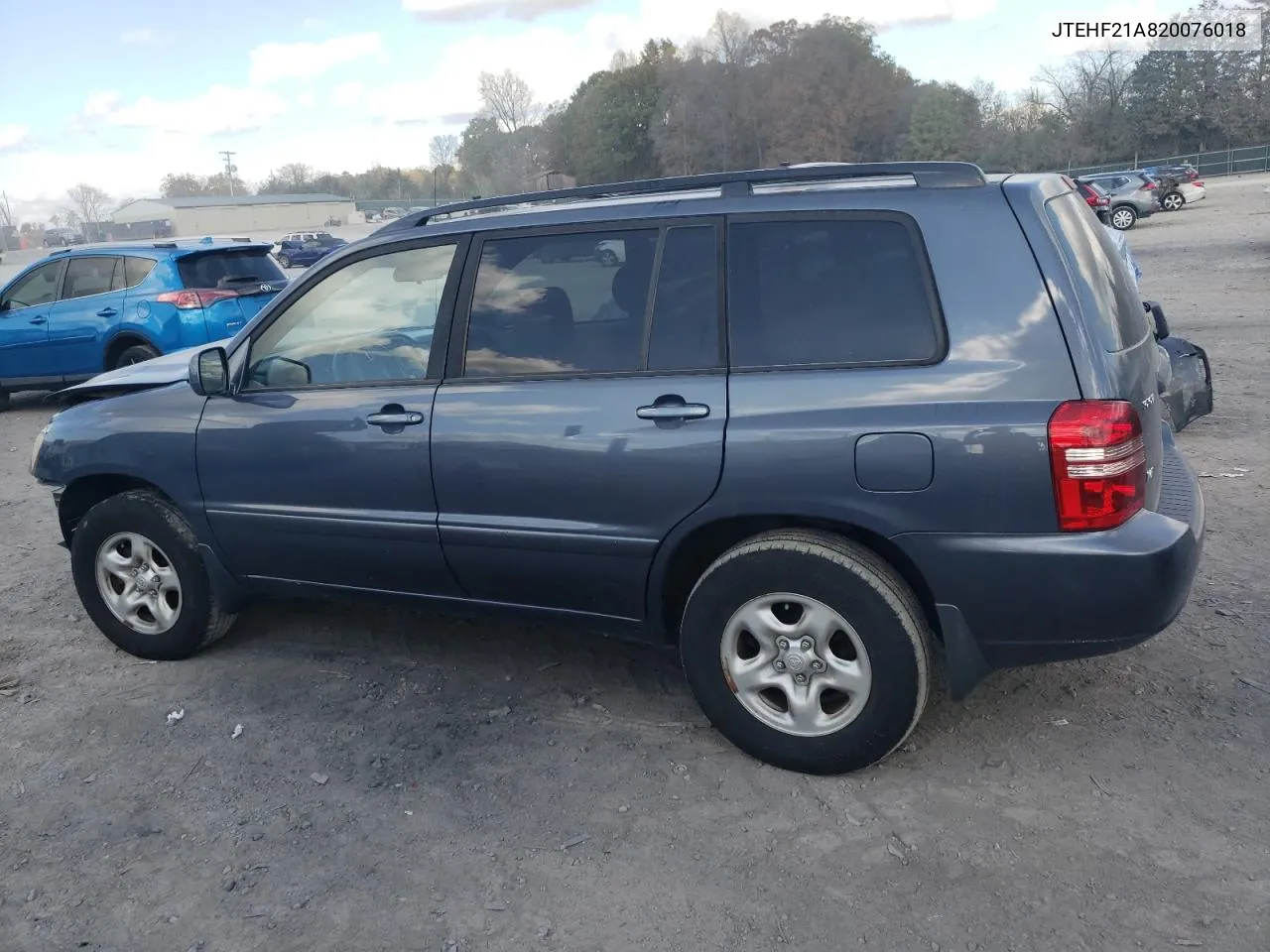 2002 Toyota Highlander Limited VIN: JTEHF21A820076018 Lot: 79742854