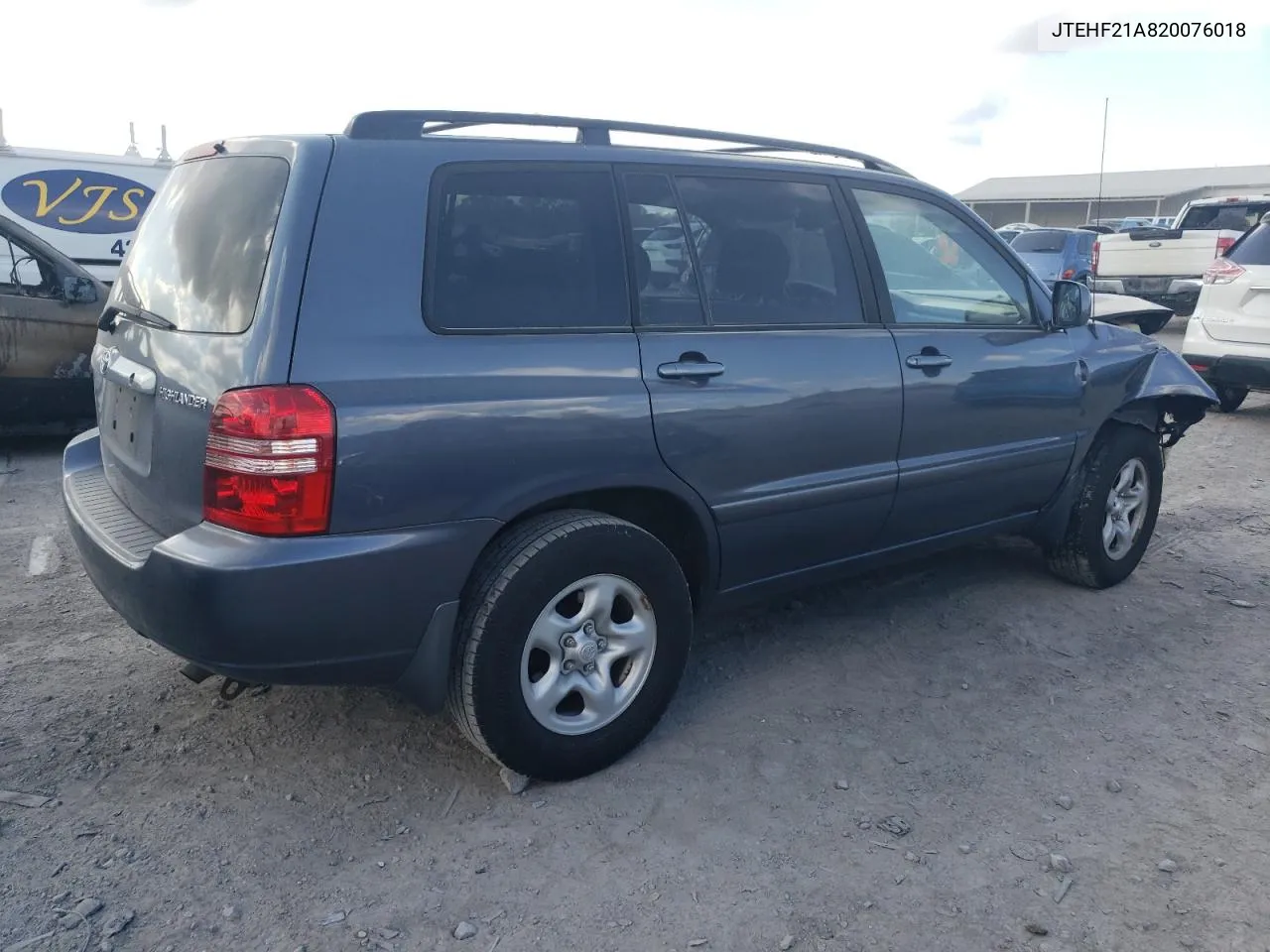 2002 Toyota Highlander Limited VIN: JTEHF21A820076018 Lot: 79742854