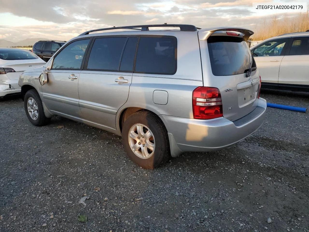 2002 Toyota Highlander Limited VIN: JTEGF21A020042179 Lot: 80122564