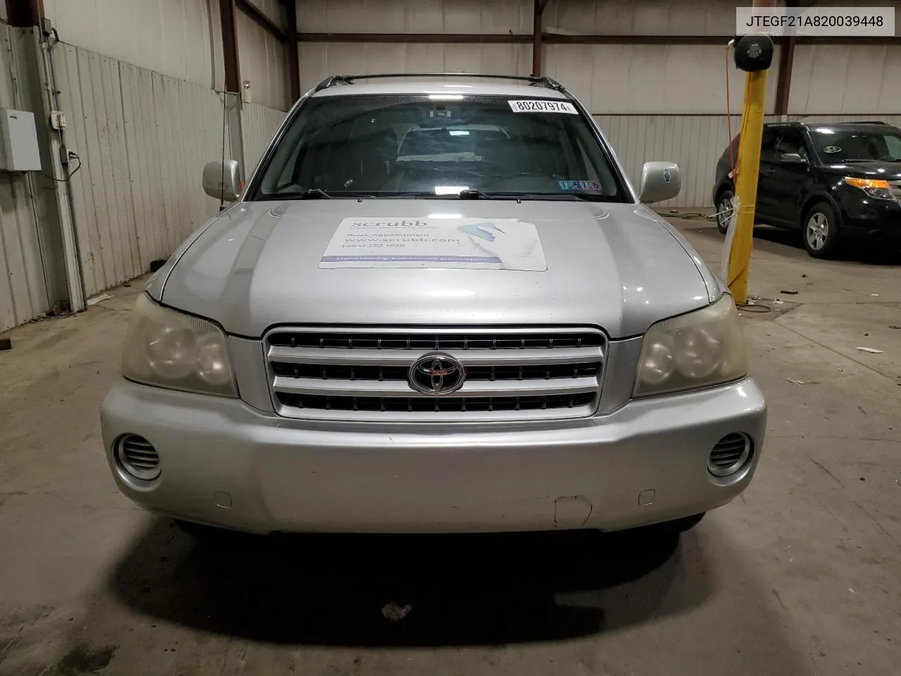 2002 Toyota Highlander Limited VIN: JTEGF21A820039448 Lot: 80207974