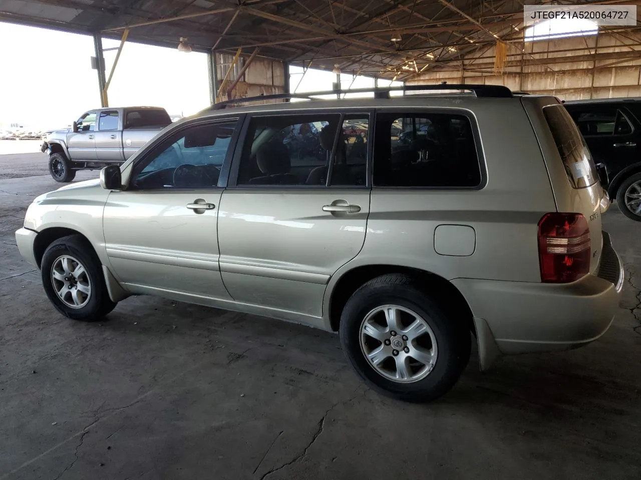 2002 Toyota Highlander Limited VIN: JTEGF21A520064727 Lot: 80515874