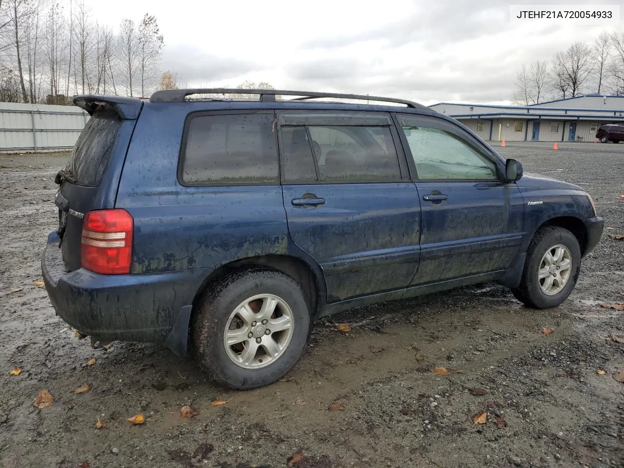 2002 Toyota Highlander Limited VIN: JTEHF21A720054933 Lot: 80536414