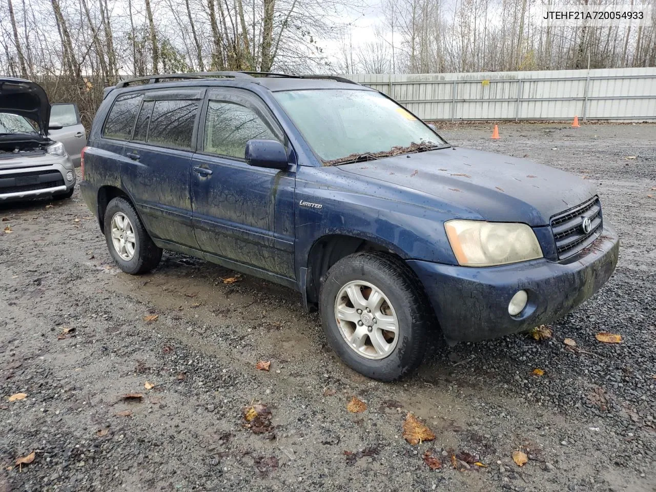 2002 Toyota Highlander Limited VIN: JTEHF21A720054933 Lot: 80536414