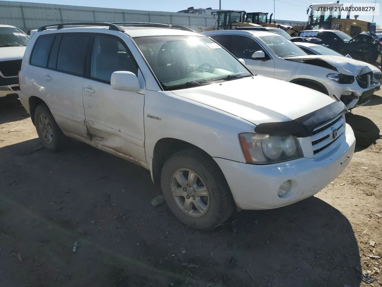 2002 Toyota Highlander Limited VIN: JTEHF21A820088279 Lot: 80772764