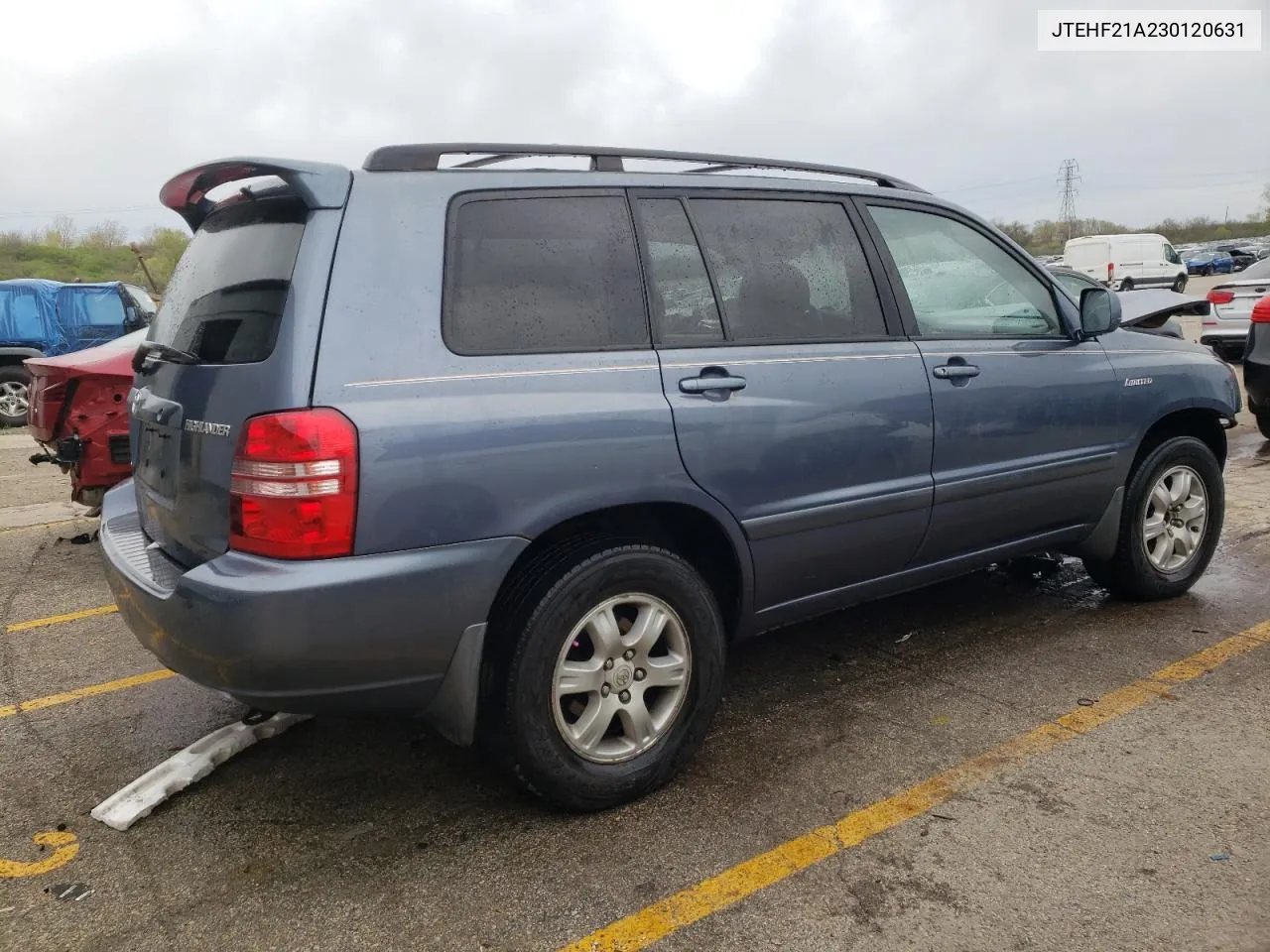 2003 Toyota Highlander Limited VIN: JTEHF21A230120631 Lot: 51745754