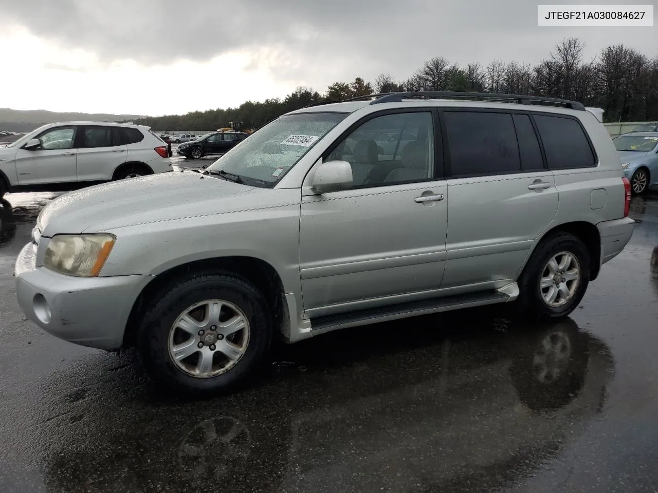 2003 Toyota Highlander Limited VIN: JTEGF21A030084627 Lot: 65352464