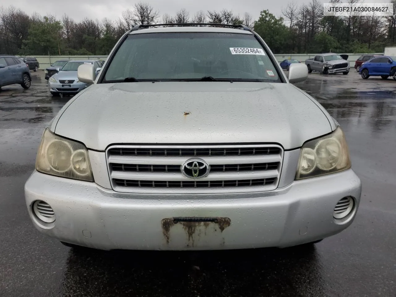 2003 Toyota Highlander Limited VIN: JTEGF21A030084627 Lot: 65352464