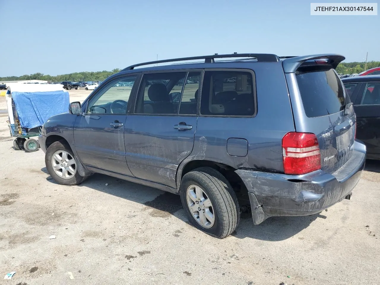 2003 Toyota Highlander Limited VIN: JTEHF21AX30147544 Lot: 65624624