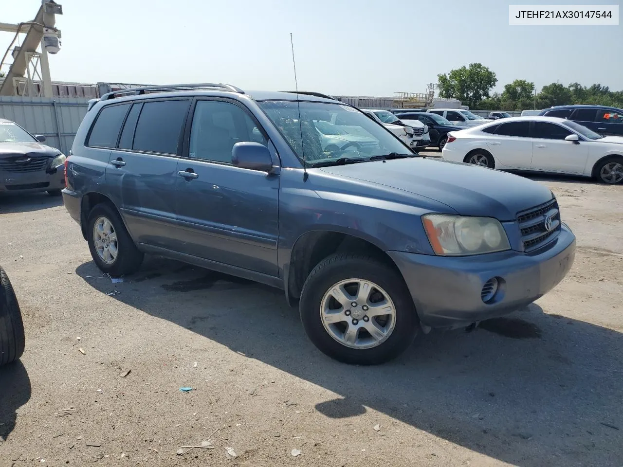 2003 Toyota Highlander Limited VIN: JTEHF21AX30147544 Lot: 65624624