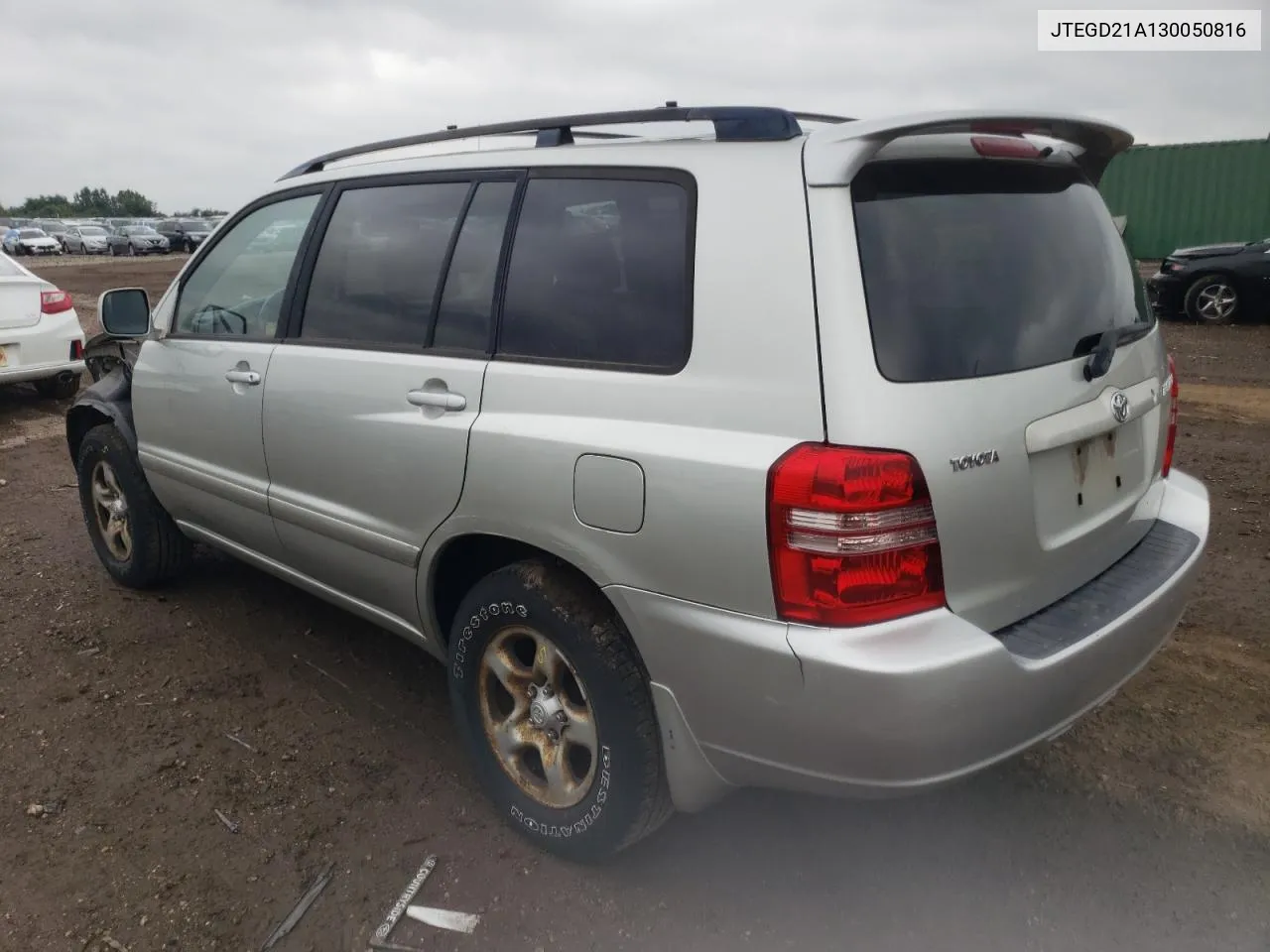 2003 Toyota Highlander VIN: JTEGD21A130050816 Lot: 67391824