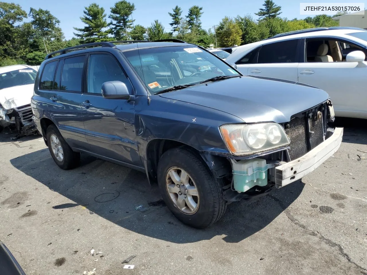 2003 Toyota Highlander Limited VIN: JTEHF21A530157026 Lot: 69022544