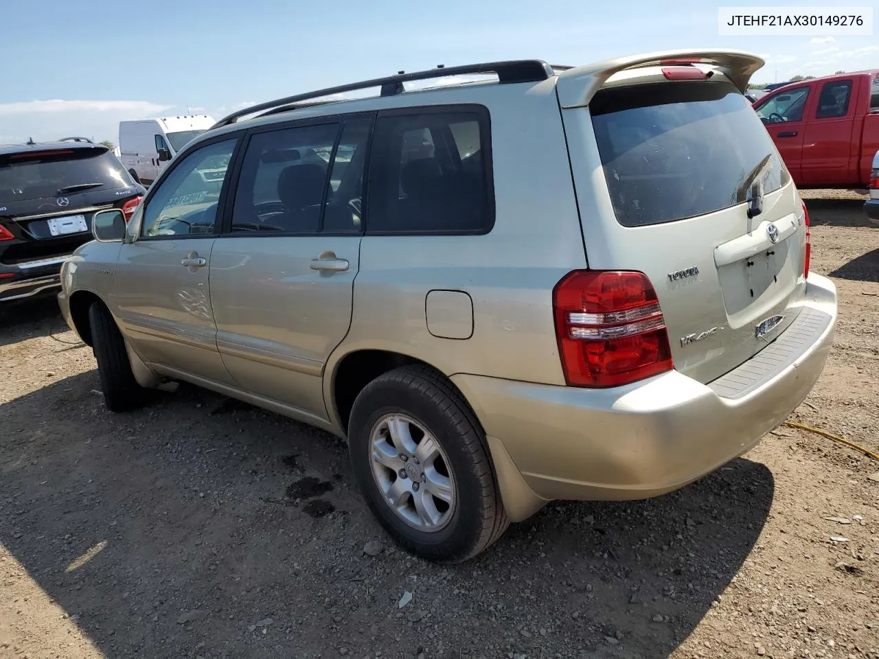 2003 Toyota Highlander Limited VIN: JTEHF21AX30149276 Lot: 70031944