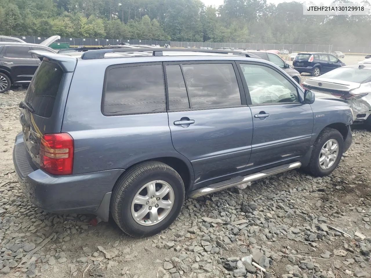 2003 Toyota Highlander Limited VIN: JTEHF21A130129918 Lot: 70181394