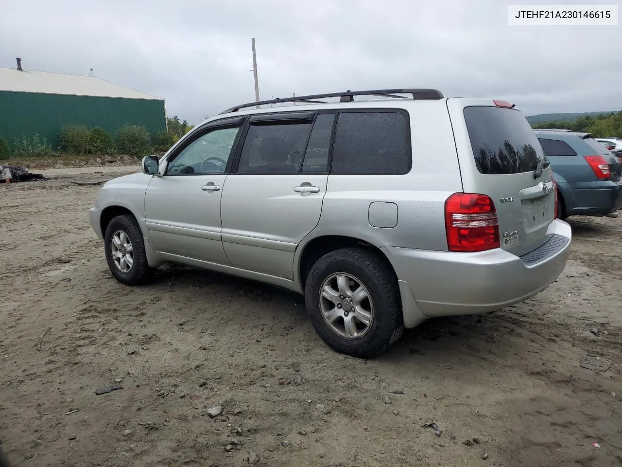 2003 Toyota Highlander Limited VIN: JTEHF21A230146615 Lot: 72449174