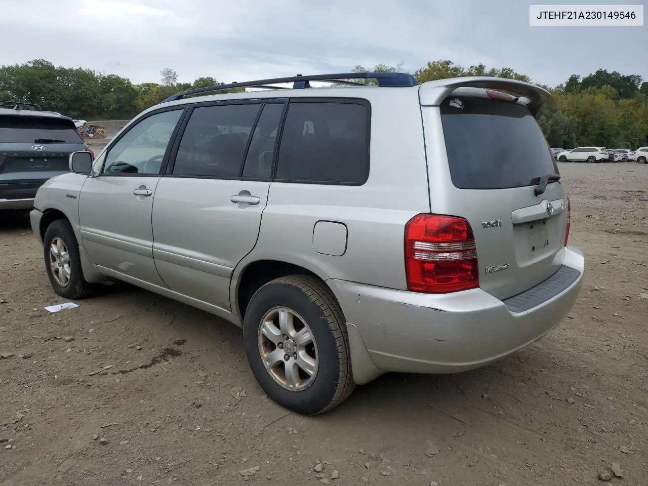 2003 Toyota Highlander Limited VIN: JTEHF21A230149546 Lot: 72743694