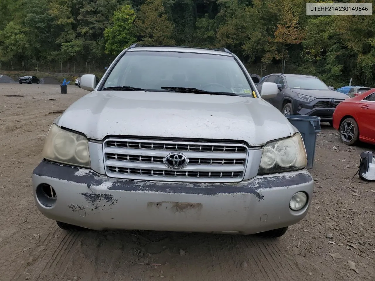 2003 Toyota Highlander Limited VIN: JTEHF21A230149546 Lot: 72743694