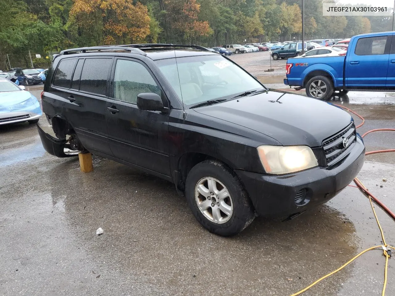 2003 Toyota Highlander Limited VIN: JTEGF21AX30103961 Lot: 73178114