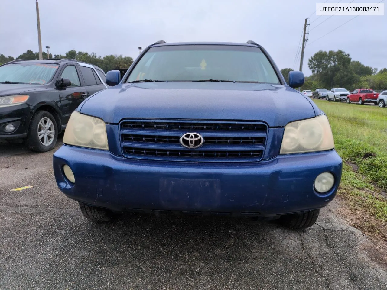 2003 Toyota Highlander Limited VIN: JTEGF21A130083471 Lot: 74885874