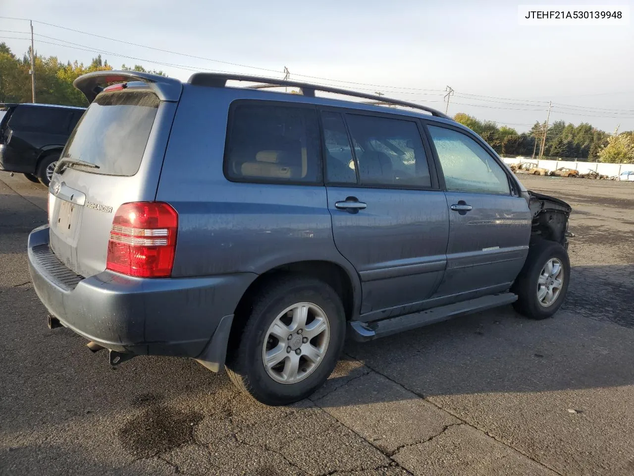 2003 Toyota Highlander Limited VIN: JTEHF21A530139948 Lot: 76985034