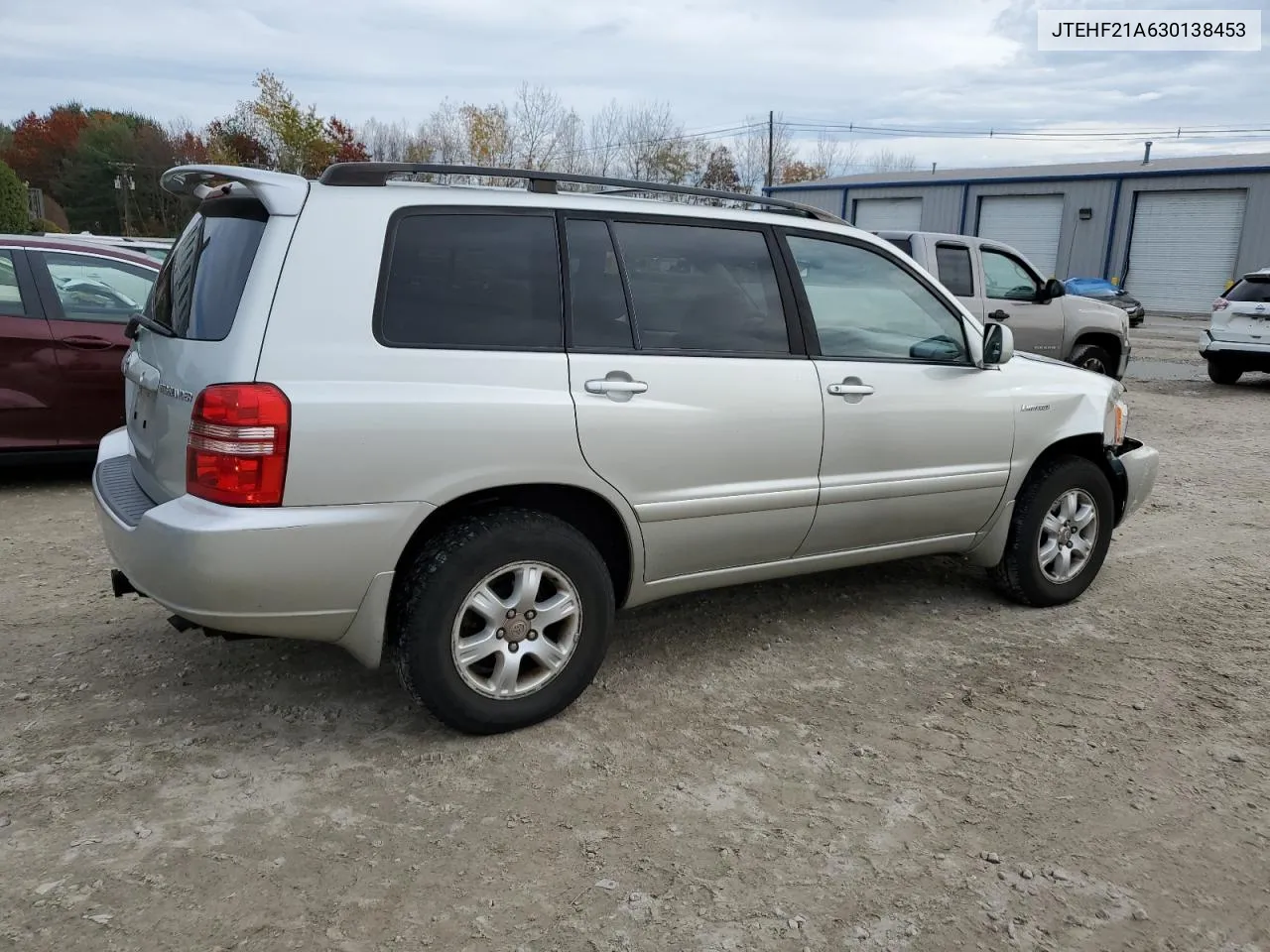 2003 Toyota Highlander Limited VIN: JTEHF21A630138453 Lot: 78376584