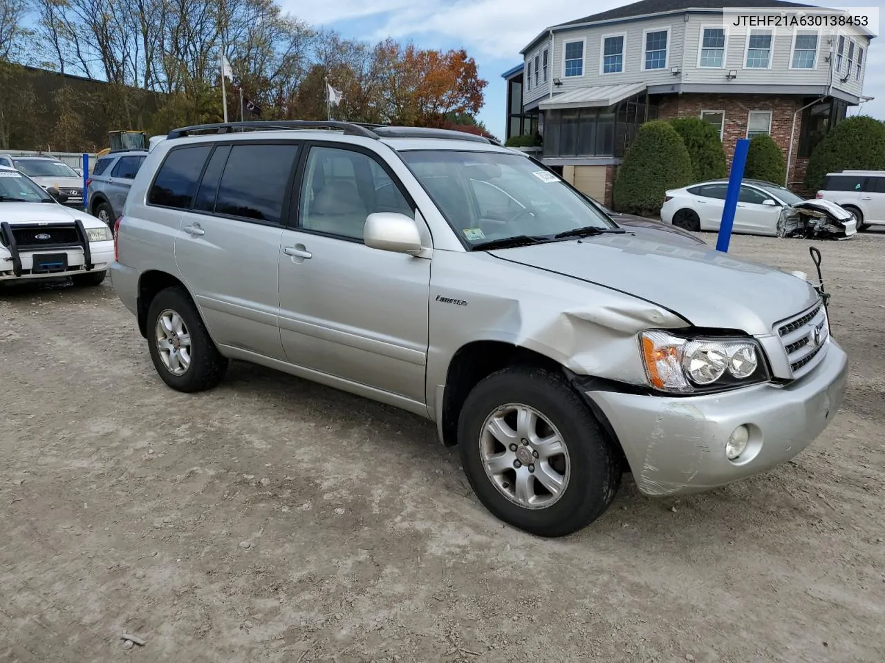 2003 Toyota Highlander Limited VIN: JTEHF21A630138453 Lot: 78376584