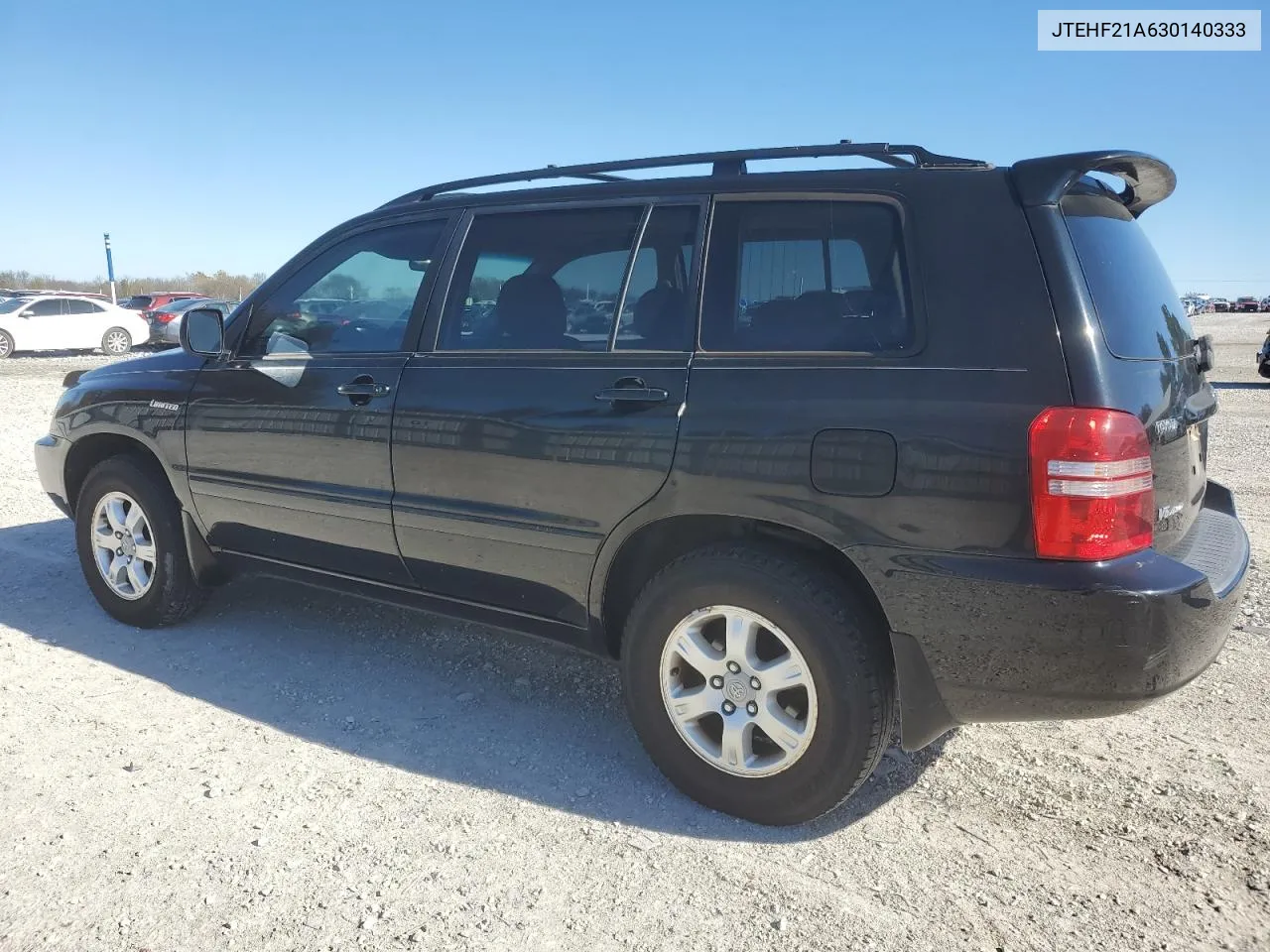 2003 Toyota Highlander Limited VIN: JTEHF21A630140333 Lot: 78588314