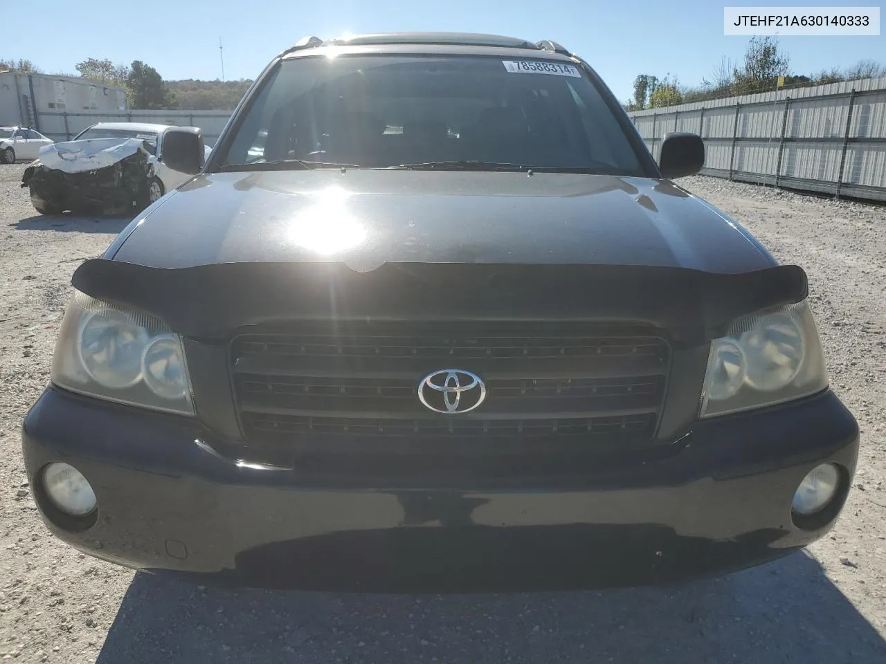 2003 Toyota Highlander Limited VIN: JTEHF21A630140333 Lot: 78588314