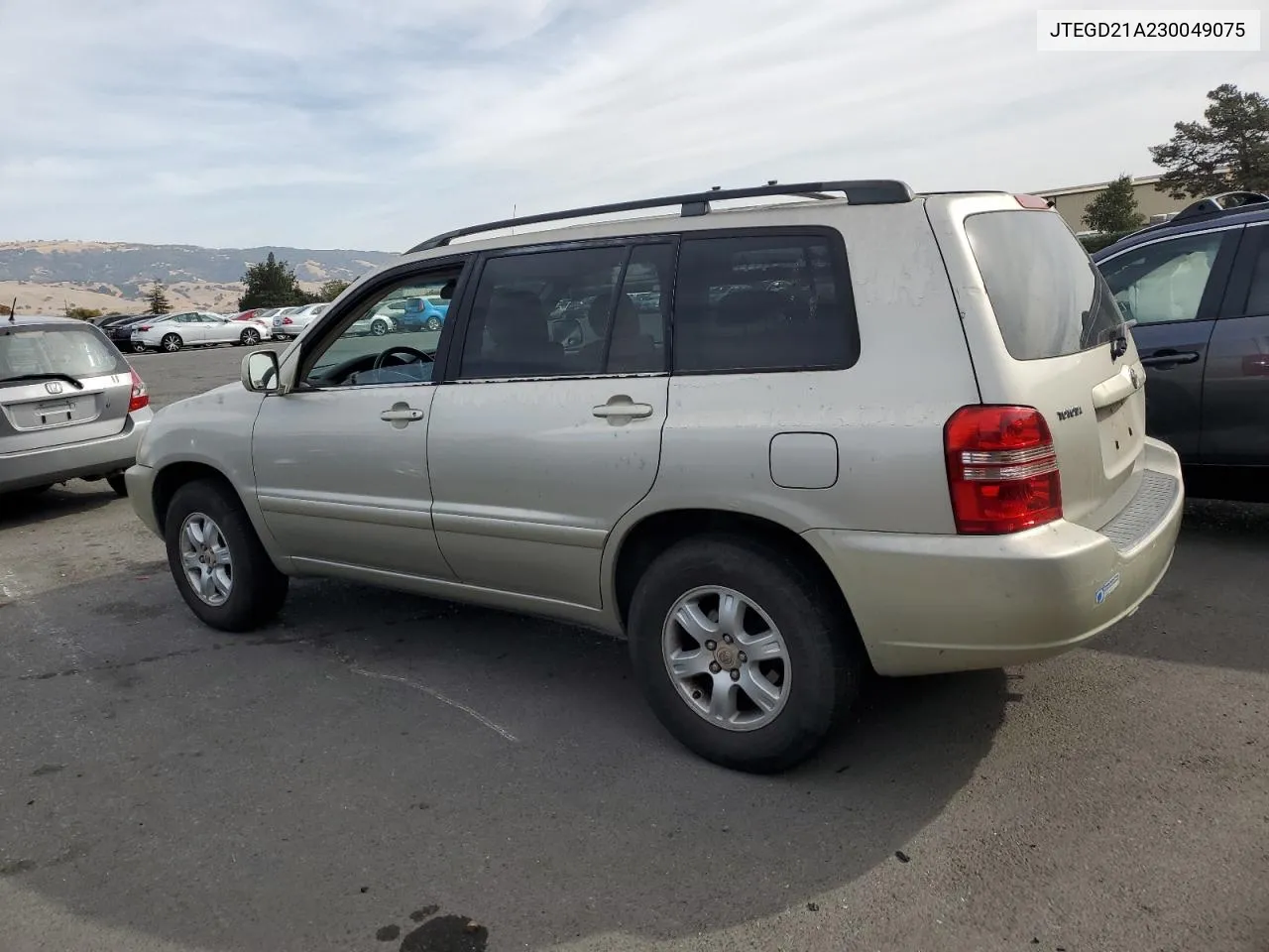 2003 Toyota Highlander VIN: JTEGD21A230049075 Lot: 79354114