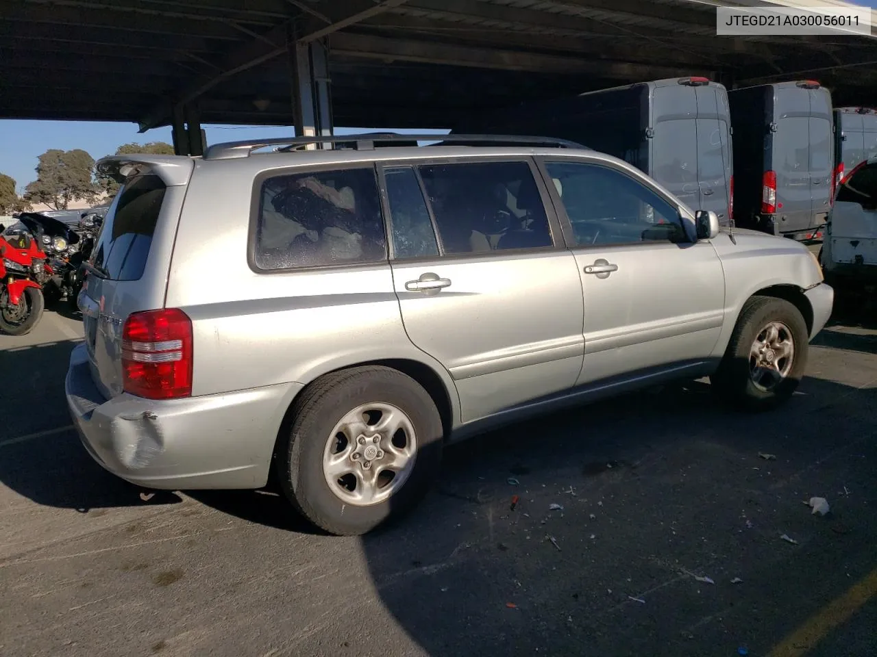 2003 Toyota Highlander VIN: JTEGD21A030056011 Lot: 79674494