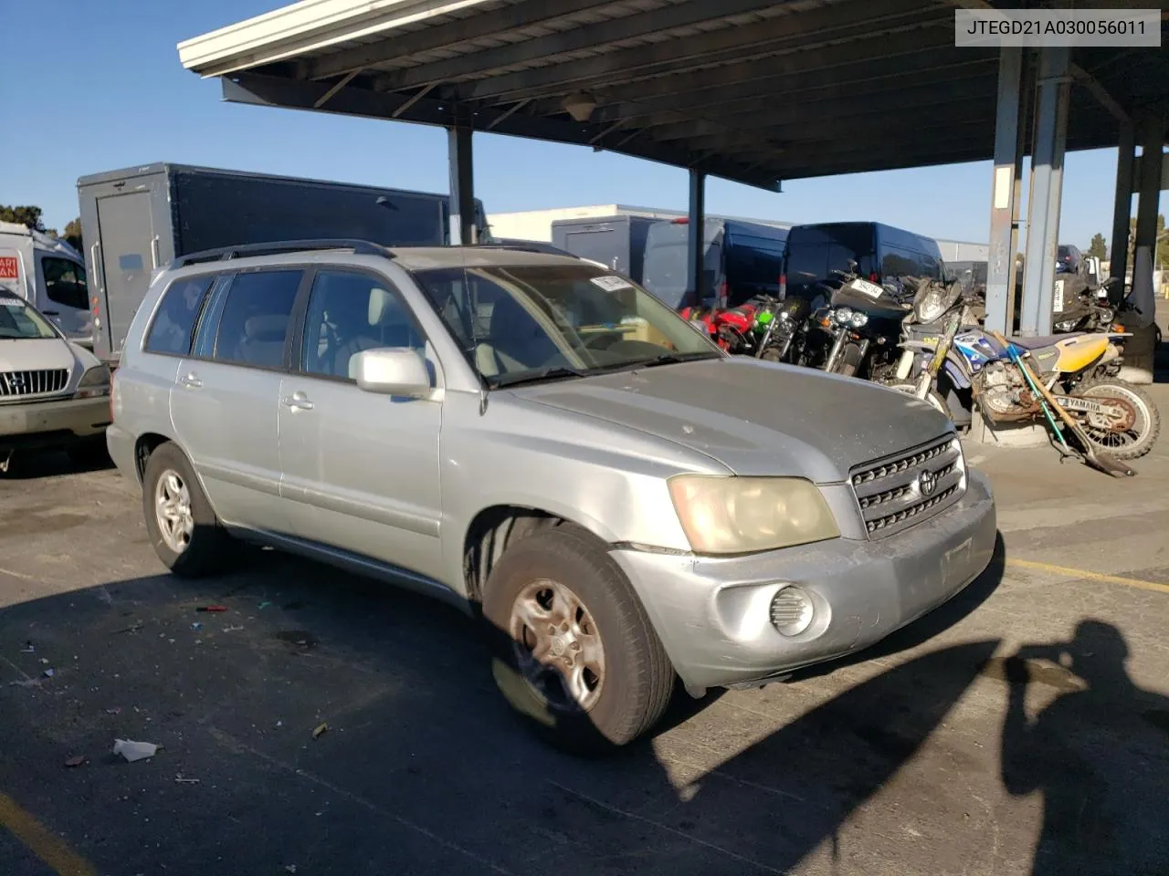 2003 Toyota Highlander VIN: JTEGD21A030056011 Lot: 79674494