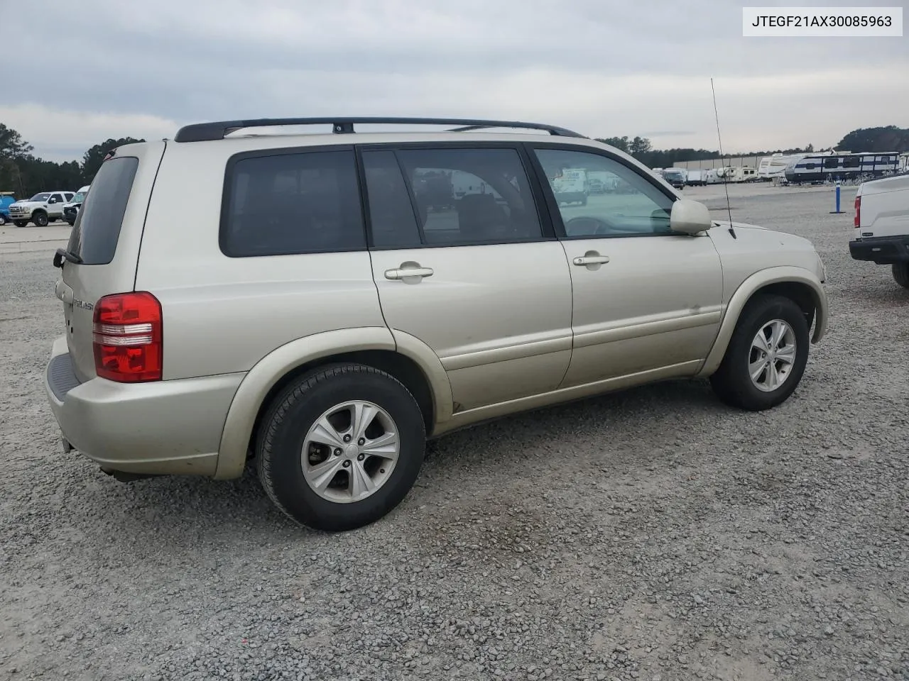 2003 Toyota Highlander Limited VIN: JTEGF21AX30085963 Lot: 80833324