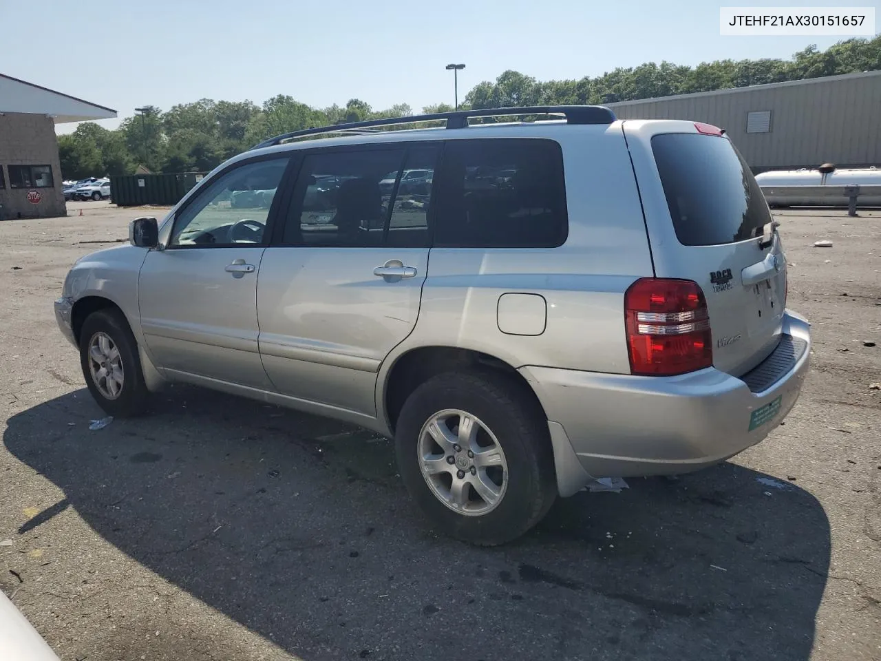 2003 Toyota Highlander Limited VIN: JTEHF21AX30151657 Lot: 81683154