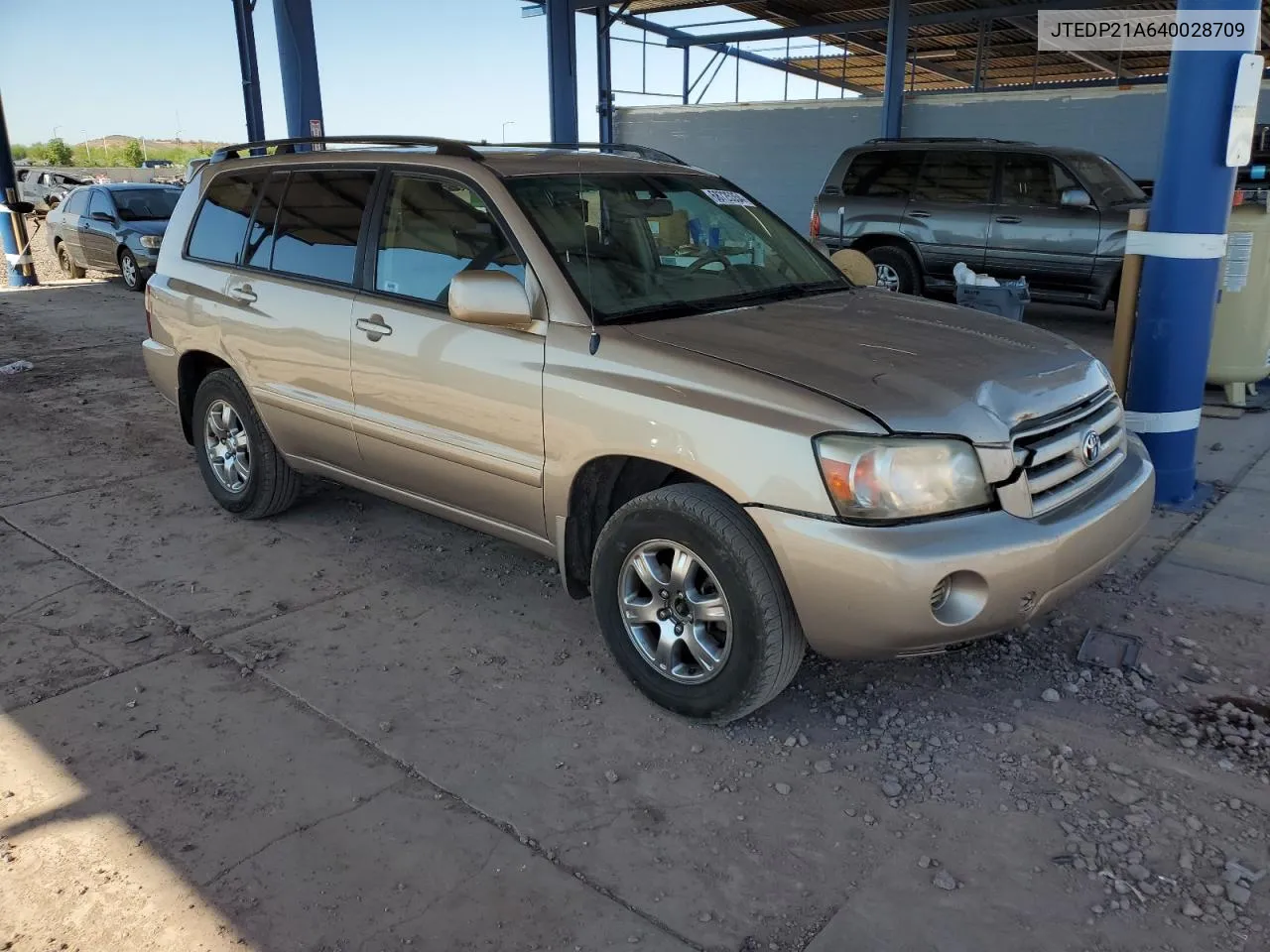 2004 Toyota Highlander Base VIN: JTEDP21A640028709 Lot: 68725354