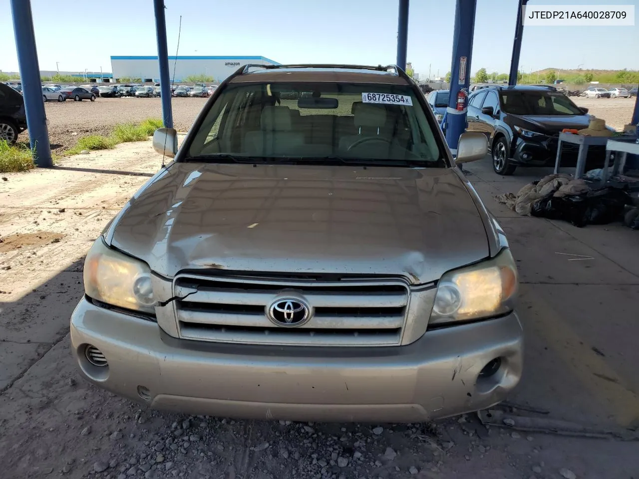 2004 Toyota Highlander Base VIN: JTEDP21A640028709 Lot: 68725354