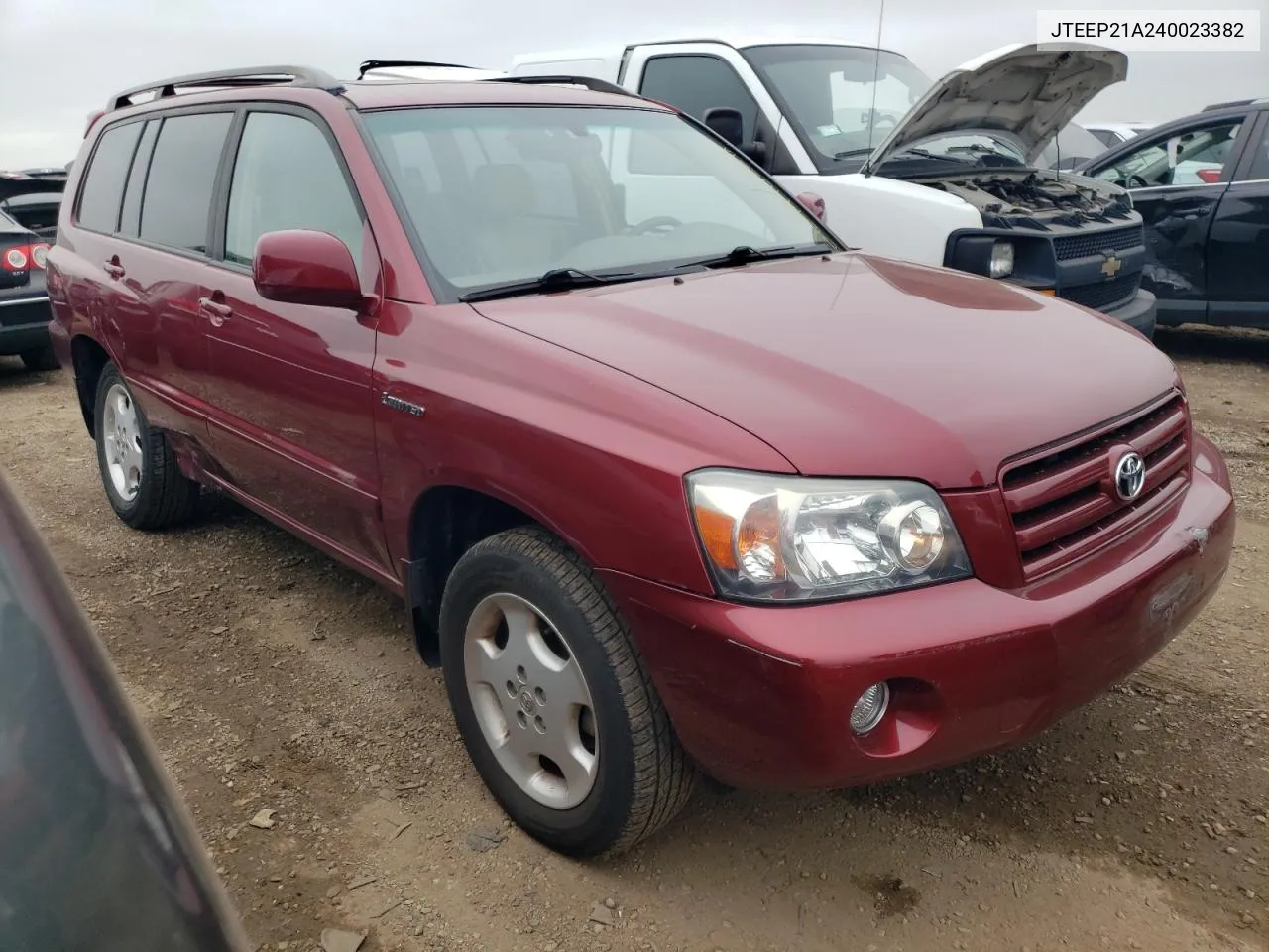 2004 Toyota Highlander VIN: JTEEP21A240023382 Lot: 69490224