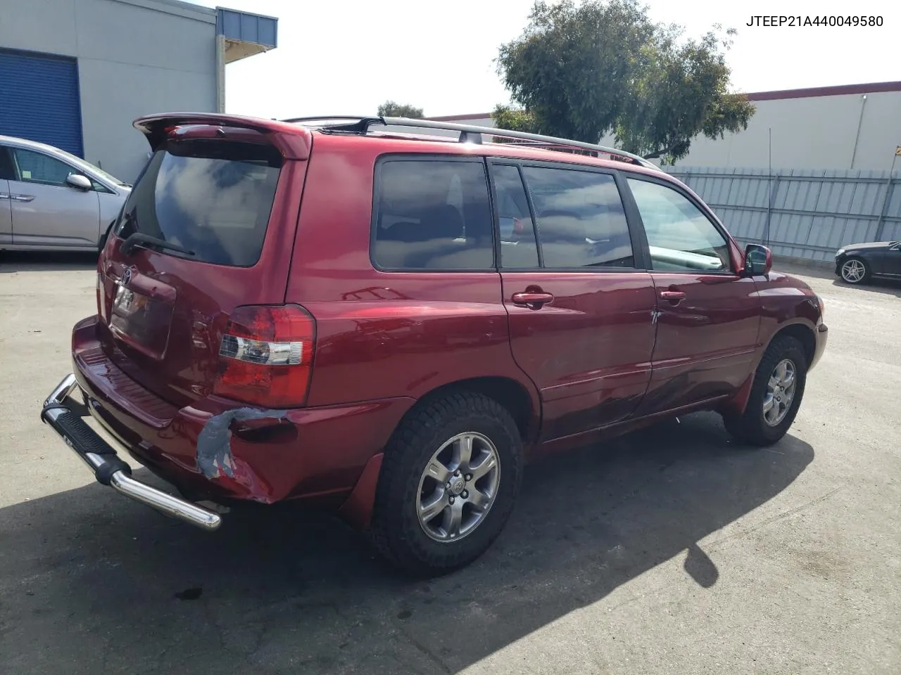 2004 Toyota Highlander VIN: JTEEP21A440049580 Lot: 69536094