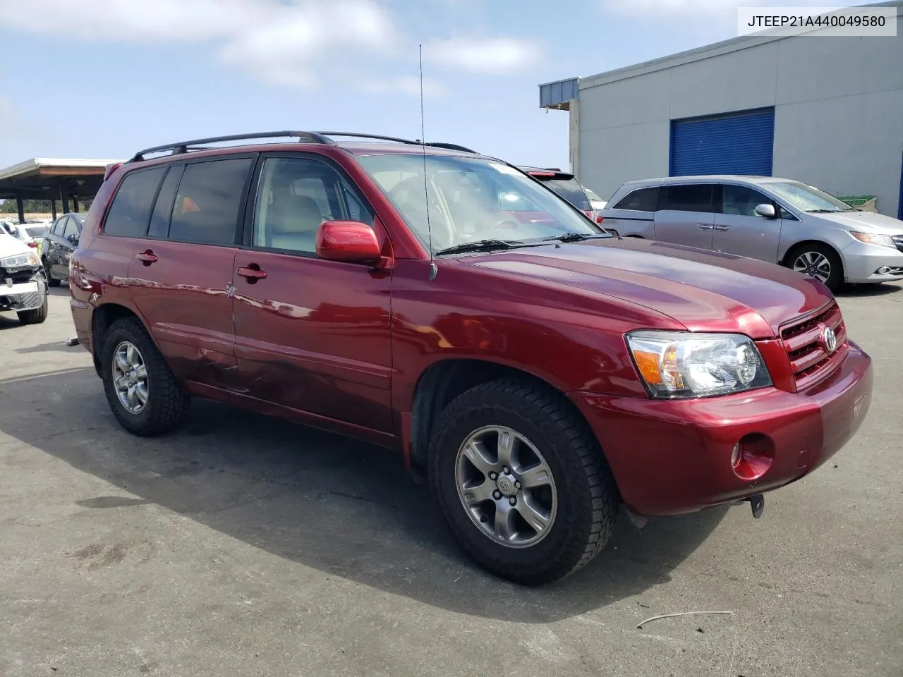 2004 Toyota Highlander VIN: JTEEP21A440049580 Lot: 69536094